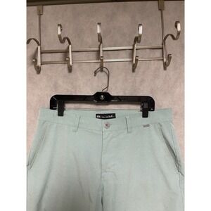 Travis Mathew Shorts Men's 36 Green Golf Performance‎ Active Outdoor Lightweight